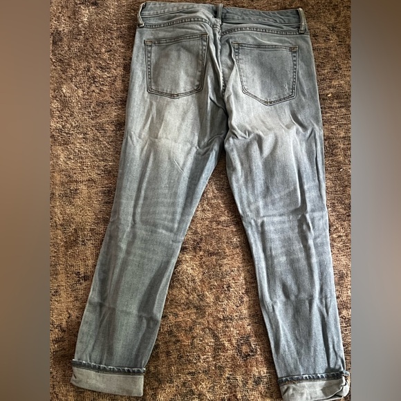 GAP Skinny Distressed Cuffed Jeans Size 28 - Picture 2 of 3